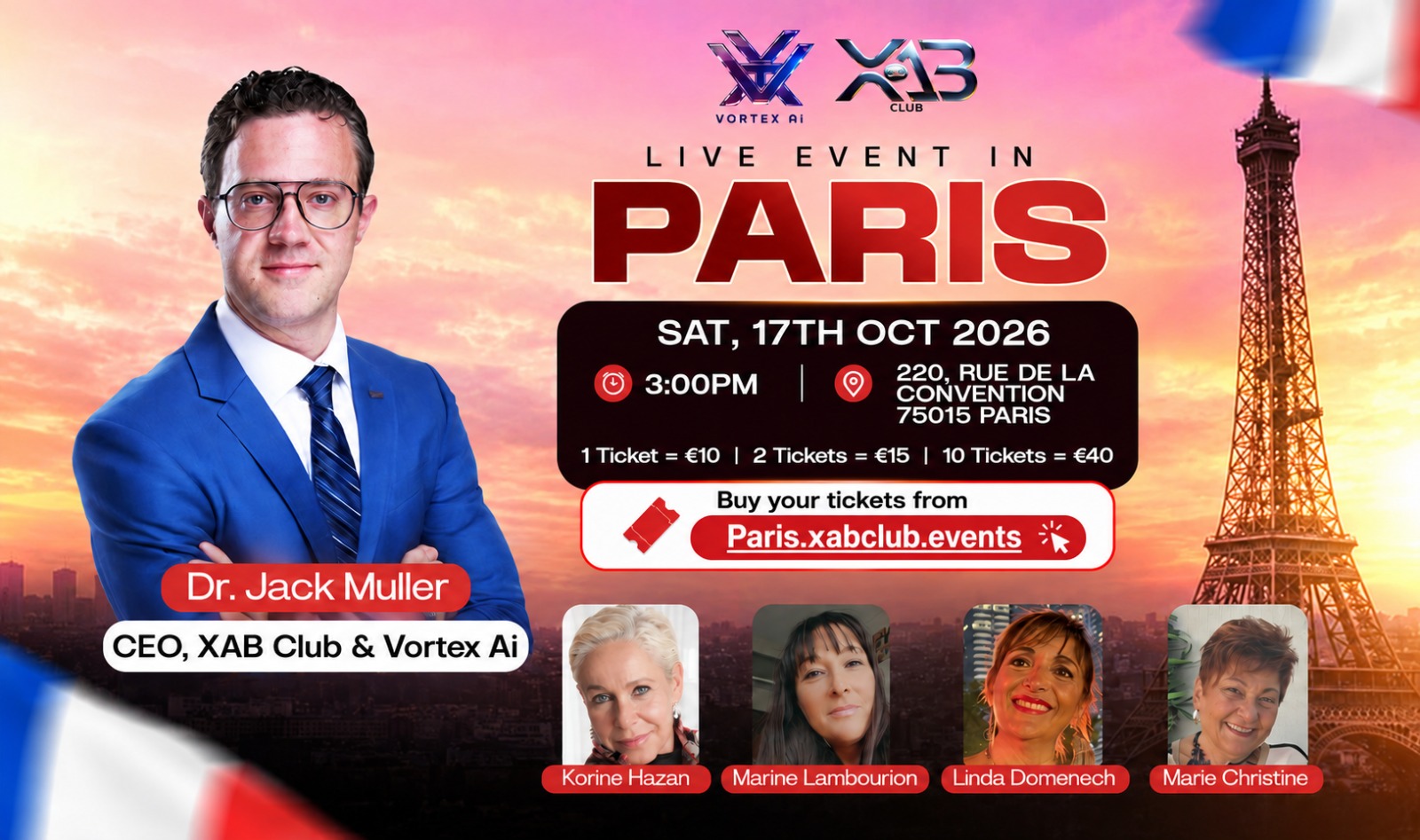 XAB-Vortex Paris Event banner